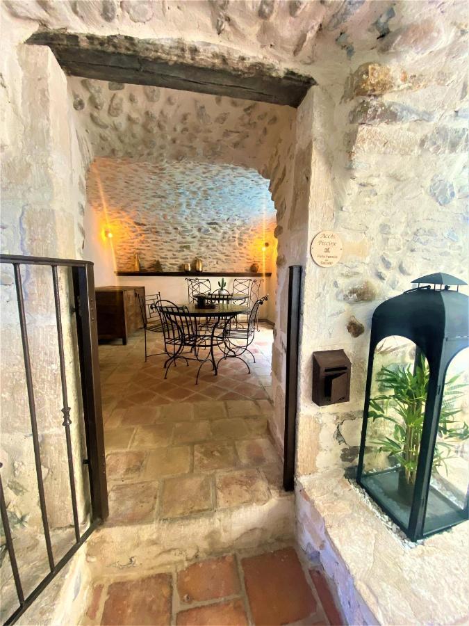 Gite De Groupe 9Ch Ou 3 Gites Independants De 3Ch - Patio Et Piscine Interieure Chauffee Toute L'Annee Vallon-Pont-dʼArc Eksteriør billede